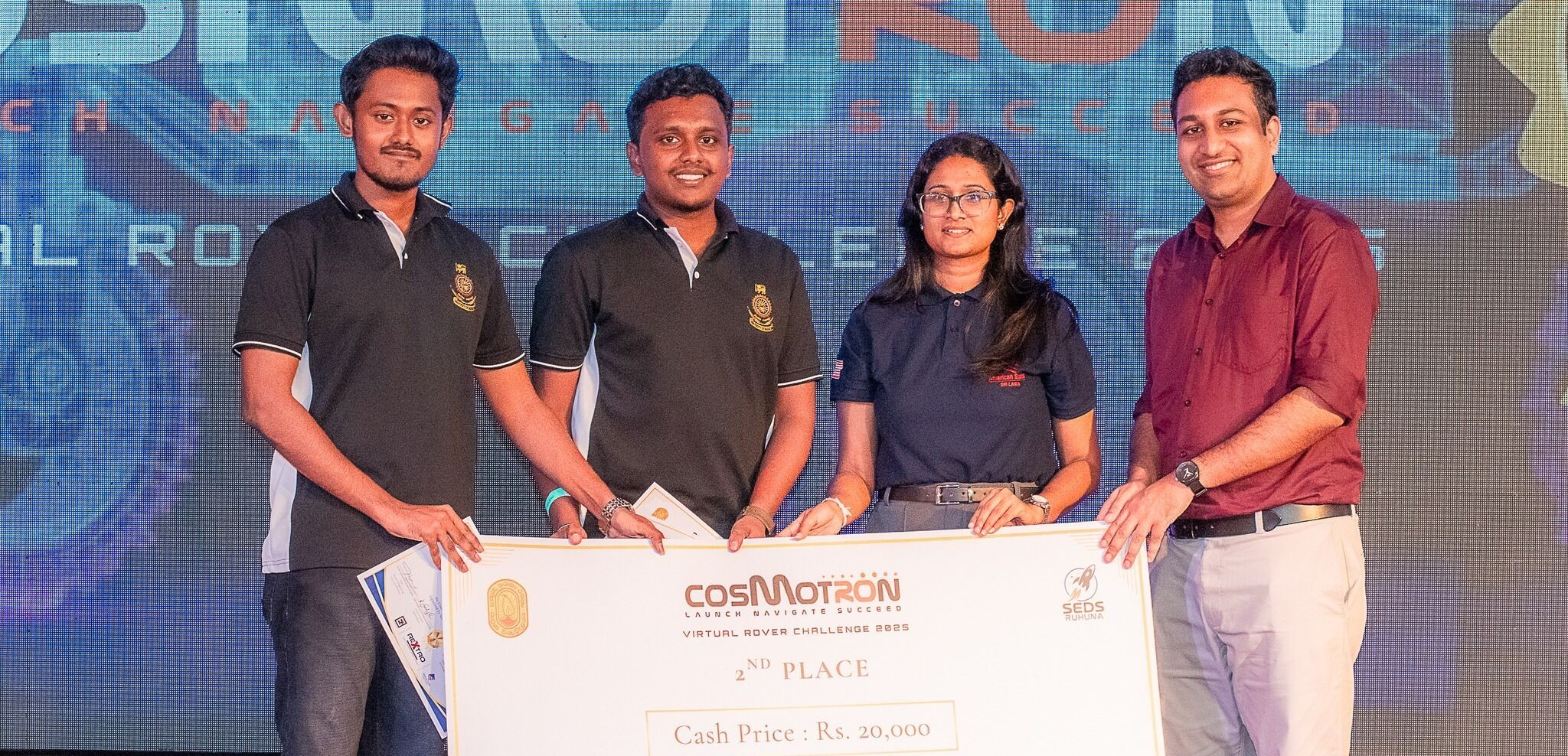 First Runners-Up - Cosmotron Rover Simulation Design Competition